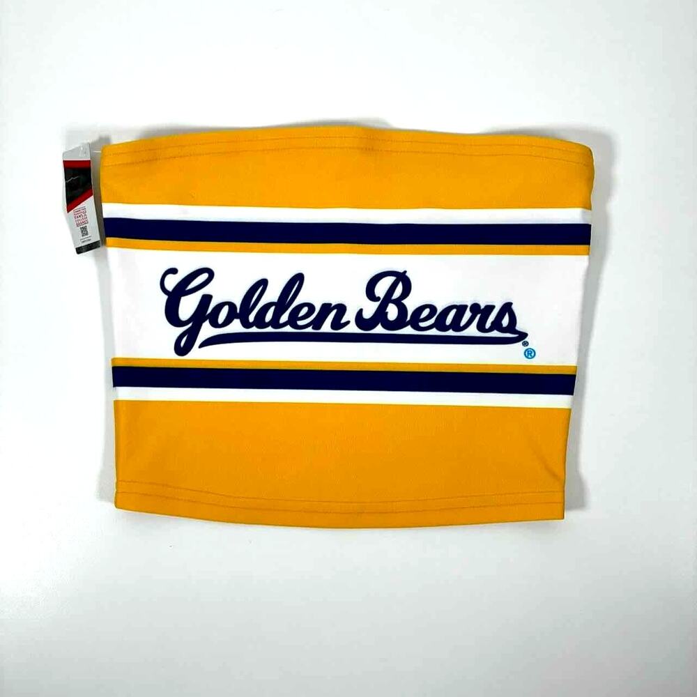 NWT Lo+Jo California Golden Bears Tube Top - OS